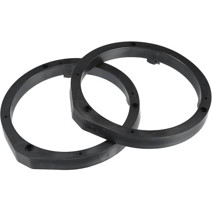 2Pcs Honda Speaker Spacer Speaker Mat Black Plastic