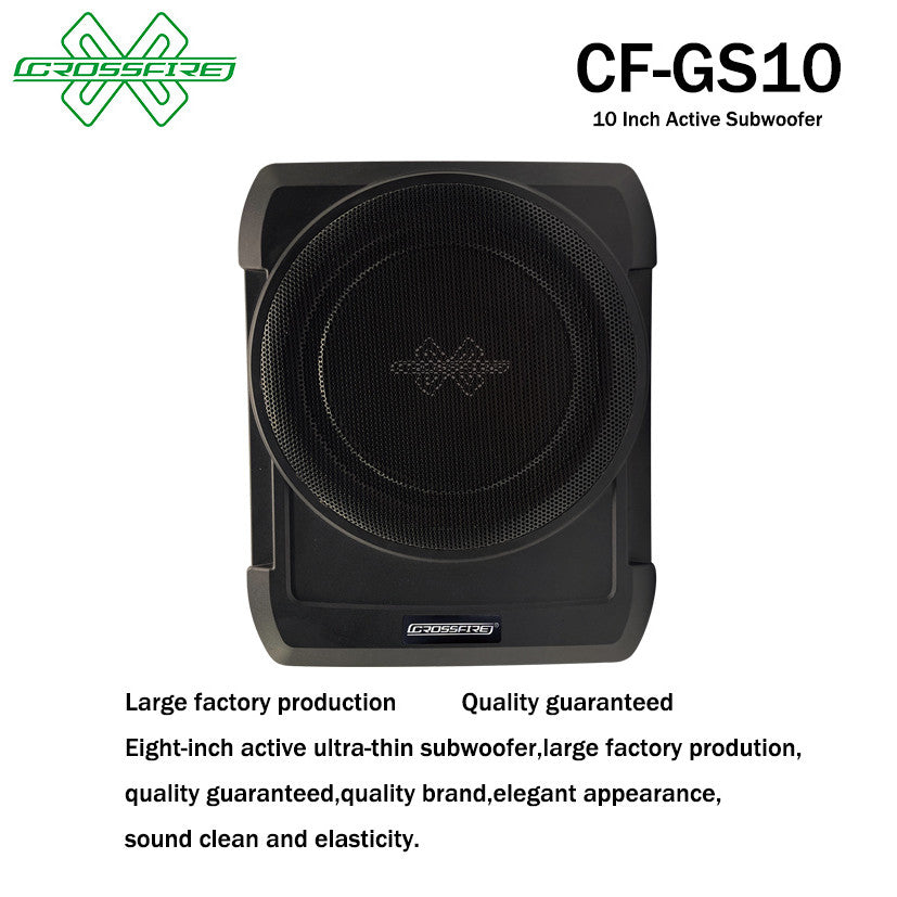 CROSSFIRE Galaxy Series Active Subwoofer (10") GS10