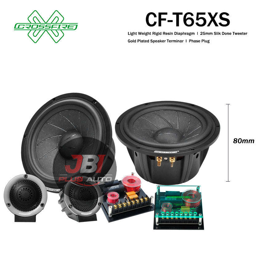 Crossfire 2 Way Component Speaker T65XS