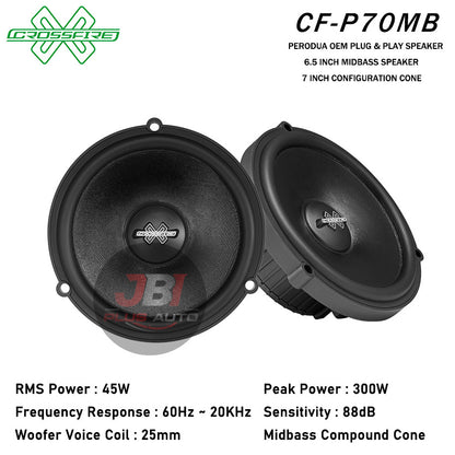 CROSSFIRE  Perodua OEM Midbass Speaker CF-P70MB
