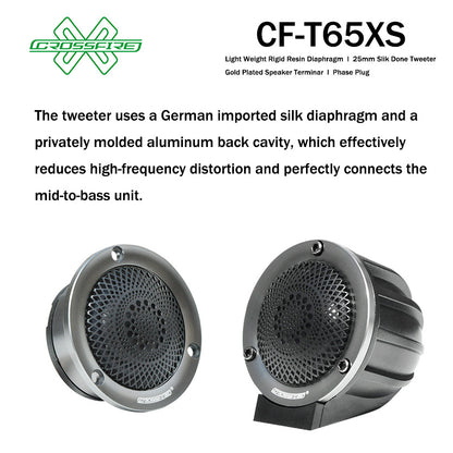 Crossfire 2 Way Component Speaker T65XS