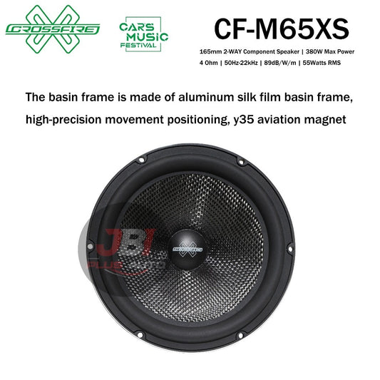 CROSSFIRE 2 Way Component Speaker M65XS