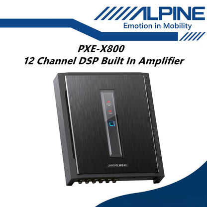 Alpine 12 Ch Car DSP Sound Processor Built In Amplifier Digital Signal Processor PXE-X800