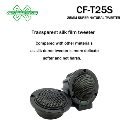 CROSSFIRE Super Natural Tweeter (25mm) T25S