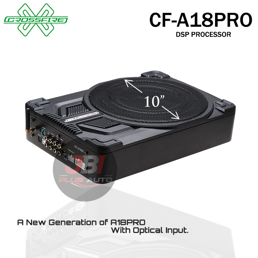CROSSFIRE DSP Amplifier With Subwoofer All In One Series (10") A18PRO