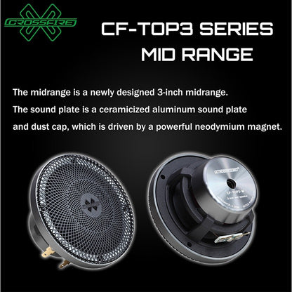 CROSSFIRE Top 3 Series 3 Way Speaker System