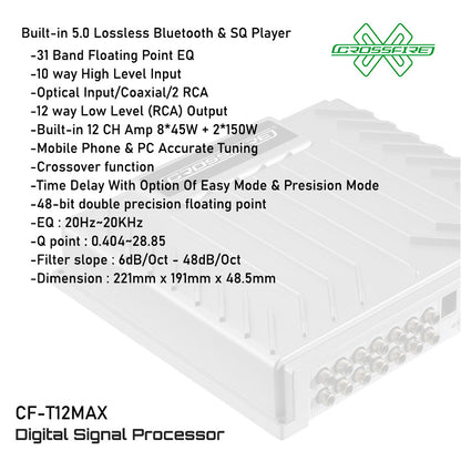 CROSSFIRE Digital Signal Processor CF-T12MAX