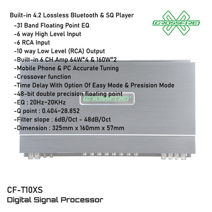 CROSSFIRE Digitial Signal Processor CF-T10XS