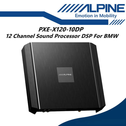 Alpine 12Ch Sound Processor DSP For BMW Exclusive 12 Channel Sound System For BMW PXE-X120-10DP