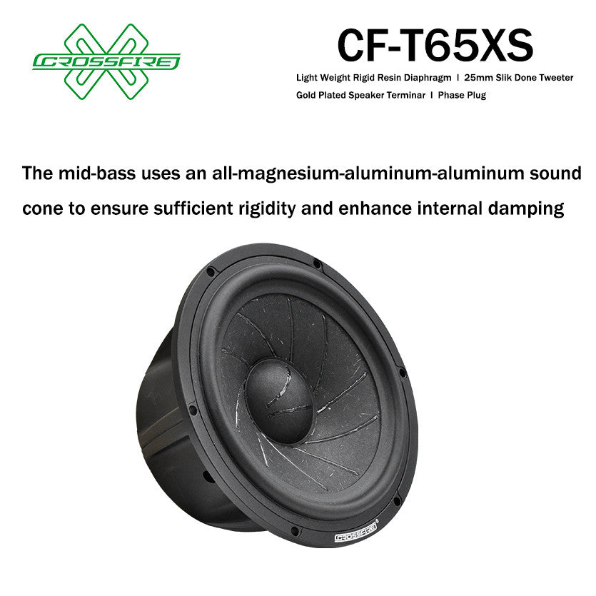 Crossfire 2 Way Component Speaker T65XS