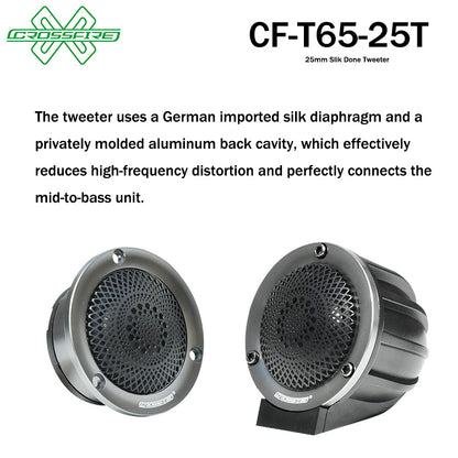 CROSSFIRE Super Natural Tweeter (25mm) T65-25T