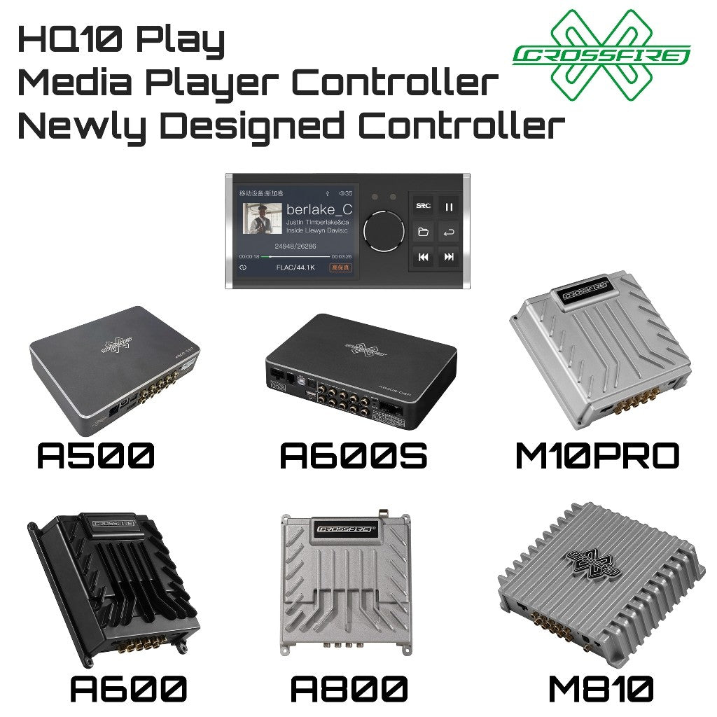 CROSSFIRE DSP Controller & Player HQ10