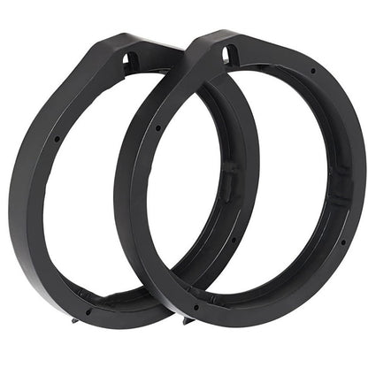 2Pcs Honda Speaker Spacer Speaker Mat Black Plastic