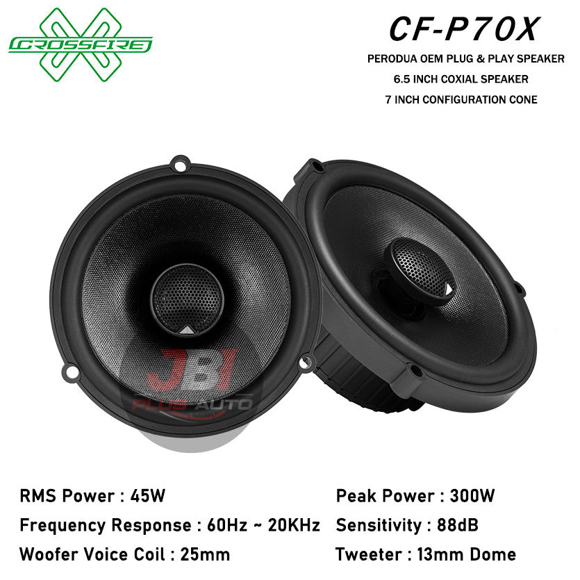 CROSSFIRE  Perodua OEM Coxial Speaker CF-P70X