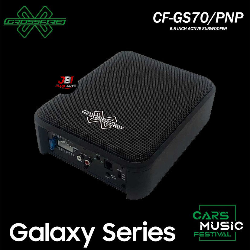 Crossfire 6.5" PLUG & PLAY ACTIVE SUBWOOFER CF-GS70/PNP