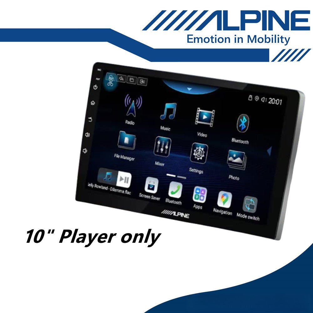 Alpine 8+256GB Car Android player 9" Or 10" Ply For Toyota Honda Proton Perodua iNE-AX809