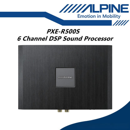 Alpine 6 Channel DSP Digital Signal Processor Built In Amplifier 6ch DSP PXE-R500S