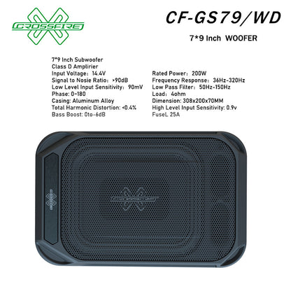 CROSSFIRE CF-GS79/WD 7*9 INCH SUBWOOFER