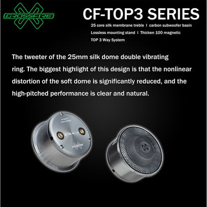 CROSSFIRE Top 3 Series 3 Way Speaker System