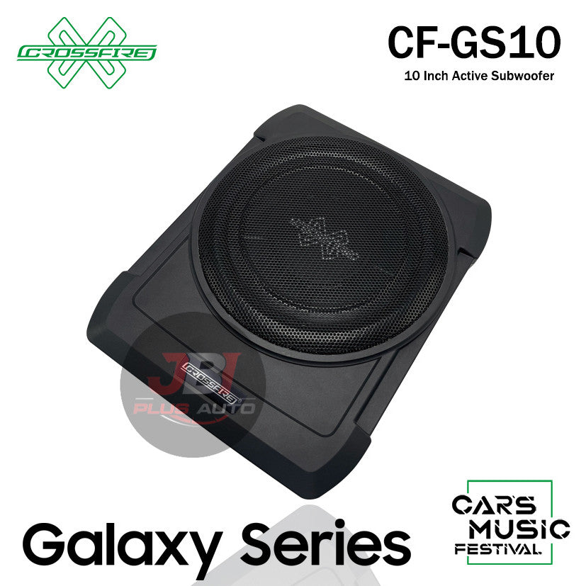 CROSSFIRE Galaxy Series Active Subwoofer (10") GS10