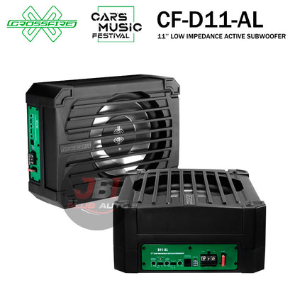 CROSSFIRE Low Impedance 11 Inch Active Subwoofer CF-D11-AL
