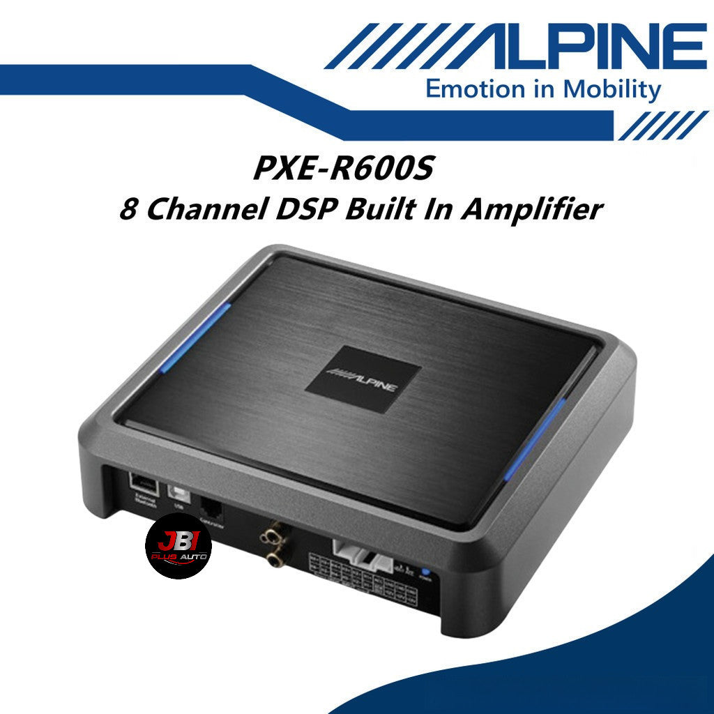 Alpine 8 Channel Car DSP Built In Amplifier Digital Signal Processor 8ch Sound Processor PXE-R600S