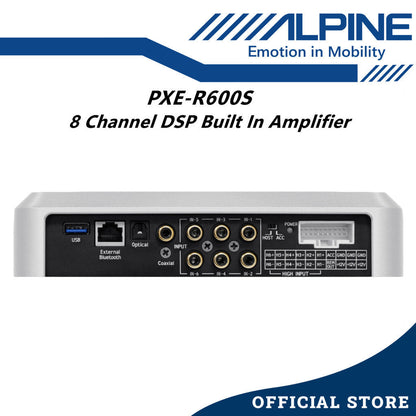 Alpine 8 Channel Car DSP Built In Amplifier Digital Signal Processor 8ch Sound Processor PXE-R600S