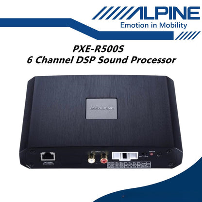 Alpine 6 Channel DSP Digital Signal Processor Built In Amplifier 6ch DSP PXE-R500S