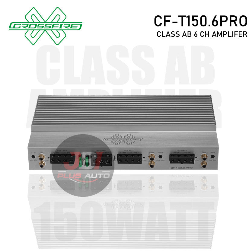 CROSSFIRE Class AB 6 Channel Amplifier CF-T150.6PRO