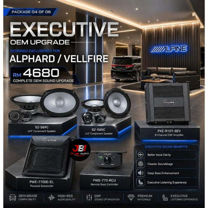 Toyota Alphard Vellfire Alpine Sound System