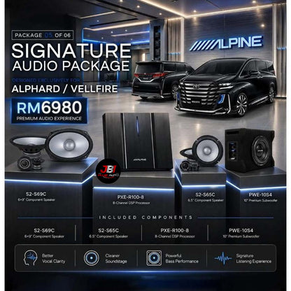 Toyota Alphard Vellfire Alpine Sound System