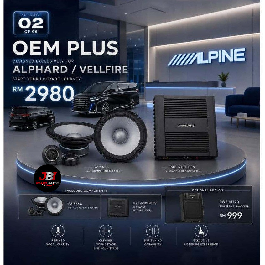 Toyota Alphard Vellfire Alpine Sound System