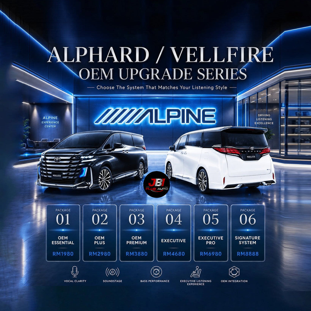 Toyota Alphard Vellfire Alpine Sound System