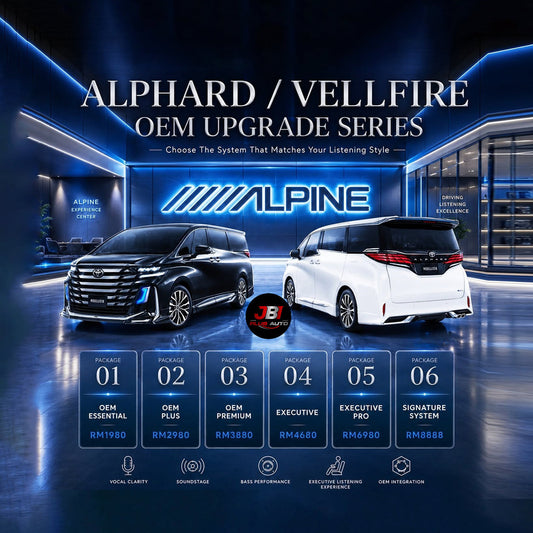 Toyota Alphard Vellfire Alpine Sound System