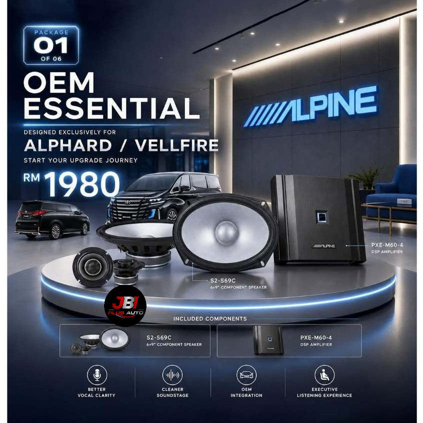 Toyota Alphard Vellfire Alpine Sound System