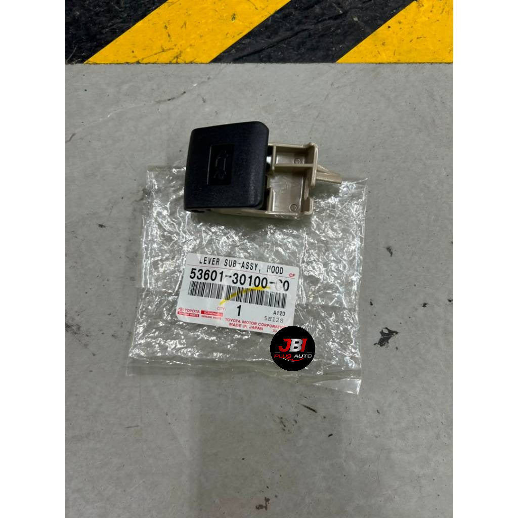 Toyota Genuine Hood Release Lever Bonnet Handle Front Bonnet Release Lever  Part No. 53601-30100-