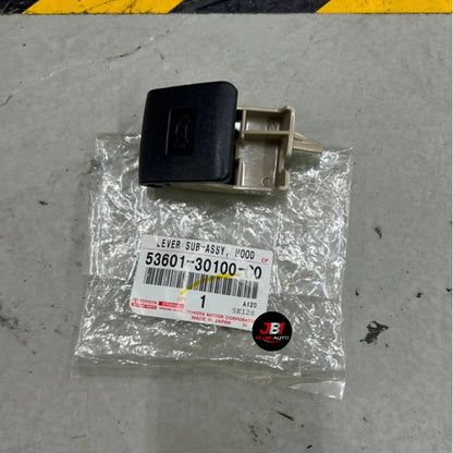 Toyota Genuine Hood Release Lever Bonnet Handle Front Bonnet Release Lever  Part No. 53601-30100-