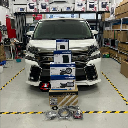 For Toyota Alphard Vellfire Agh30 Alpine Sound System Upgrade