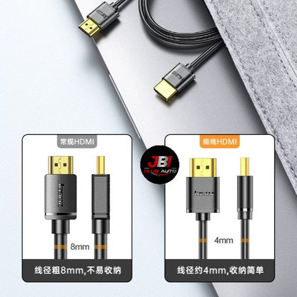 Android Player HDMI HDR High-definition ultra-fine cable for 4K computer projector monitoring connection.