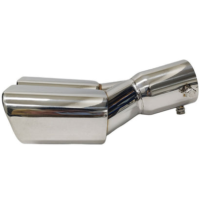 Suitable for Toyota Alphard 40 Series dual exhaust pipe modification, dual square-outlet tailpipe.